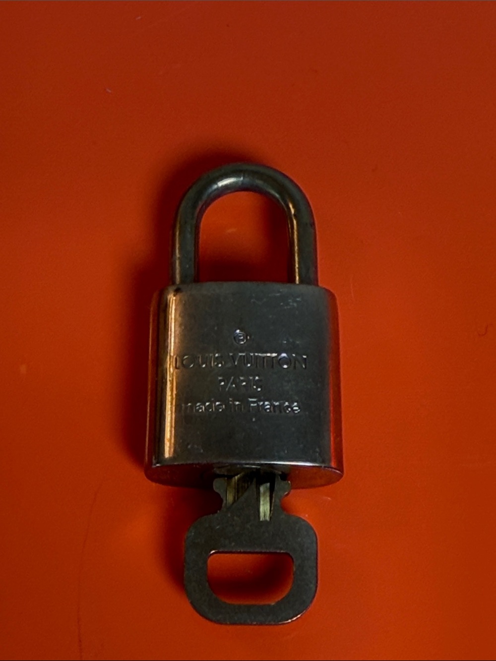 Louis Vuitton Brass Padlock with Key - Picture 2 of 3